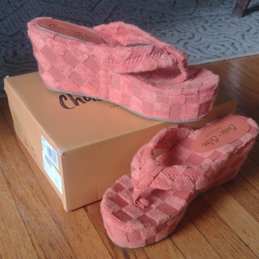 Chase + Chloe Platform Sandals